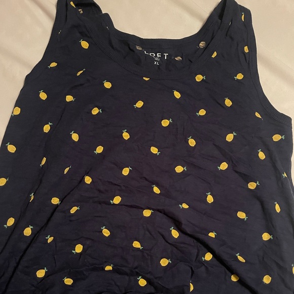 LOFT Tops - Loft lemon tank